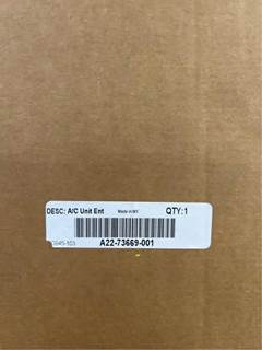 New Freightliner Auxiliary Hvac Assembly A22-73669-001, Core Charge: 0.00