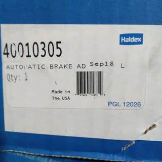 Haldex Automatic Slack Adjuster 40010305, Core Charge: 0.00