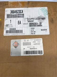 International Support Cab Extender  Upper LH 3604623C4, Core Charge: 0.00