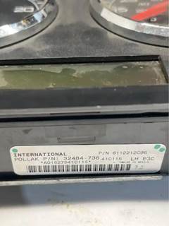 Used International Prostar Premium 6x4 ISx  Instrument Gauge Cluster 6112212C96,