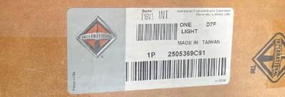 Navistar 2505369C91 Light Turn Signal Rh  Fitment Table Make Model Year