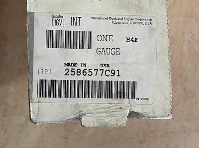 International Gauge 2586577C91, Core Charge: 0.00