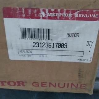 Meritor Brake Rotor 23123617009, Core Charge: 0.00