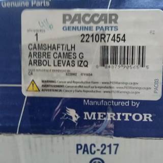Paccar Camshaft Lh 2210R7454, Core Charge: 0.00