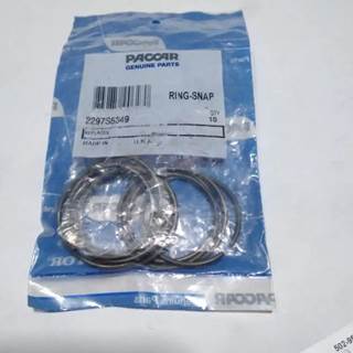 Genuine Paccar Snap Rings Pack Of 10 p/n 2297S5349, Core Charge: 0.00