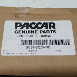 Genuine Paccar Throttle p/n 05-2065-002 , 0520265002, Core Charge: 0.00