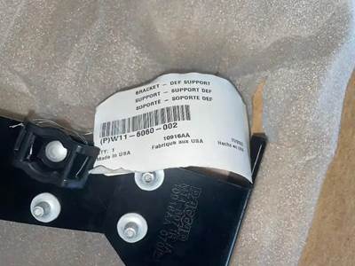 Peterbilt W11-6060-002 Bracket Def Support, Core Charge: 0.00