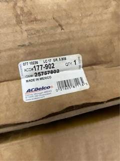 2- Acdelco Brake Rotors 177-902 , GM 25757802 Escalade , Avalanche , Silverado,