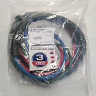 Tectran 13A1201 - Air Brake Hose And Power Cable Assembly - 12 Ft., Red And Blue