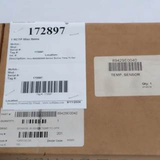 Hino 89429E0040 Sensor Burner Temp To Dpr, Core Charge: 0.00