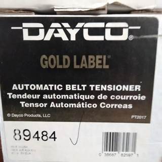 Dayco Gold Label Belt Tensioner 89484, Core Charge: 0.00