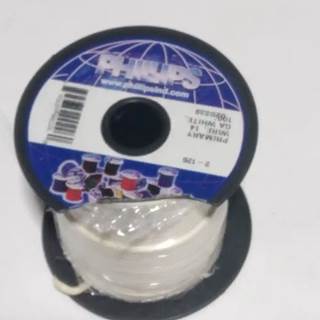 Phillips Industries 2-126 - Primary Wire - 100 ft. Spool, White, 14 Gauge, Core