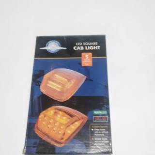 United Pacific 36 Led Square Cab Light - Amber Led/Amber Lens - 36399