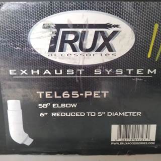 Trux Accessories For Peterbilt 379, 6 Inch Reduced To 5 Inch Outer Diameter With