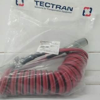 Tectran 7DTB522XW 15' Dual Pole Liftgate & Battery Charging Coiled Power Cable 4 AWG