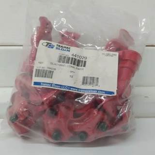 Tramec Sloan 441079 Red Emergency Standard Gladhand Air Brake Coupling, Bag of 10