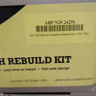 Alliance Fan Clutch Rebuild Kit, Part # ABP N20 24256
