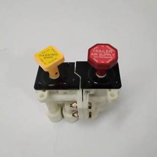 Haldex/Bendix MV2 Dual Manifold Dash Brake Valve, Part #s 101437X, 101437, KN20615