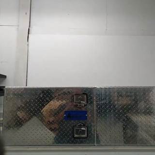 Merritt Underbody Tool Box 18"H x 24"D x 48"L Diamond Plate Double Door p/n 296,