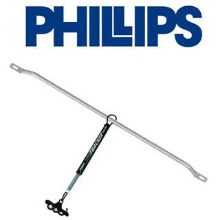 Phillips 43" Stainless Track Bar Kit for Electrical and Air Cable Assemblies, Part # 17-149