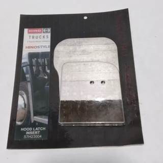 Genuine Hino Hood Latch Insert Stainless Steel 2005-2010, Part # S7H23004