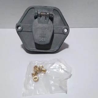 New Phillips Industries 15-753 Trailer Receptacle Socket 7-WAY Split Pin, 30 AMP Circuit Breakers
