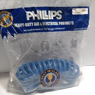 Phillips Heavy Duty 15' Coiled Air Hose p/n 11-318, Core Charge: 0.00