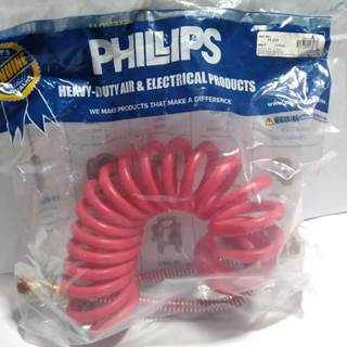 Phillips Red Emergency Coiled Air Brake Hose, Part # 11-317