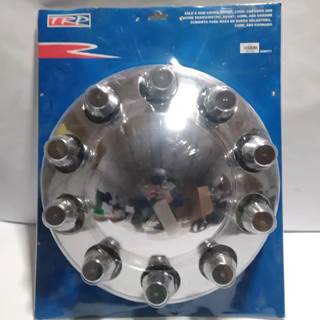 TRP Front Axle And Hub Cover 33mm Chrome p/n MW971, Core Charge: 0.00
