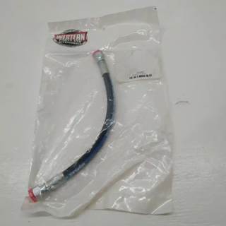 Westeren OEM Snow Plow Hydraulic Lift Hose 1/4" x 12" with Swivel Fittings, Part # 44347
