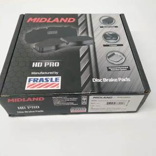 Midland MPBD1369HD Air Disc Brake Pad Repair Kit Replaces Bendix D1369 K070796 