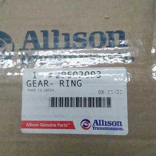 Genuine Allison Flywheel Ring Gear 138 Teeth, Part # 29502093, 3000 Series Freightliner
