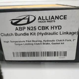 Alliance Hydraulic Clutch Bundle Kit, Part # ABP-N25-CBK-HYD, Cross Ref Illinois M2166