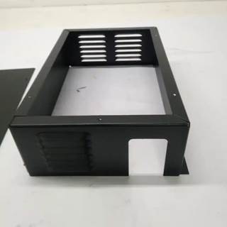 Mobile Climate Control (MCC) Electrical Panel Cover Install Kit with Louvers, Part # 76-62123-01
