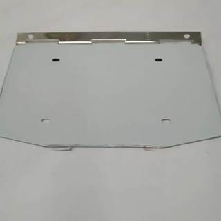 American Chrome Acx 81612 Stainless Steel 8x14 Hinged License Plate Holder Semi,
