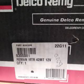 Delco Remy 42 MT Starter