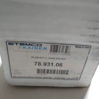 Stemco Kaiser Plus Kit , King Pin Kit 78.931.06   Part Interchanges Ford