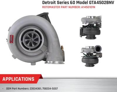 Garrett Turbocharger / Supercharger for a Garrett GTA4502BNV