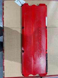 Used ISX Round Edge Valve Cover Painted No Air Box Tube Hole, Core Charge: 0.00