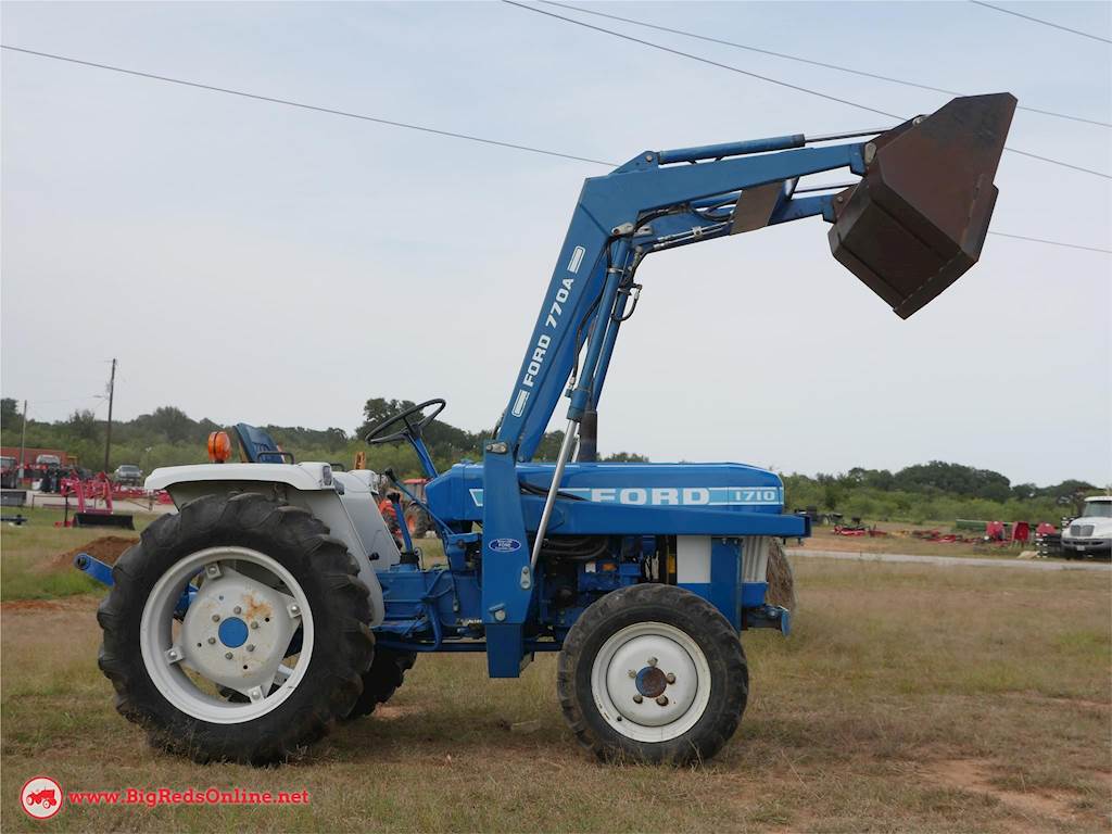 1986 Ford 1710 Tractor For Sale, 1,009 Hours Granbury, TX 12048