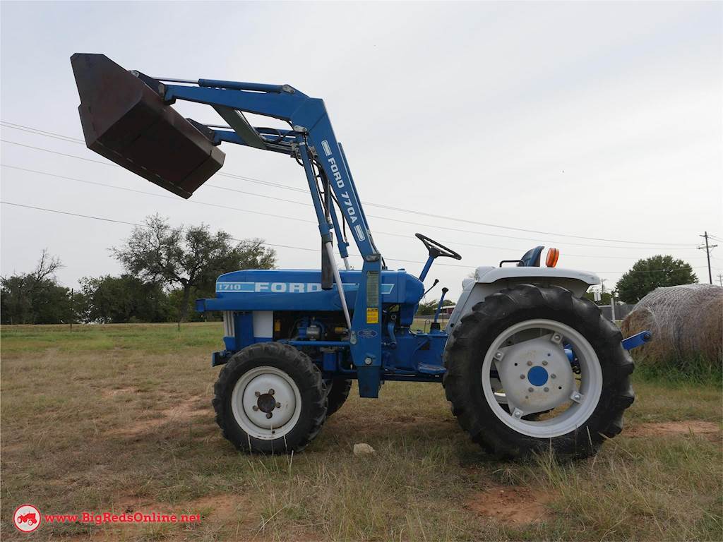 1986 Ford 1710 Tractor For Sale, 1,009 Hours Granbury, TX 12048