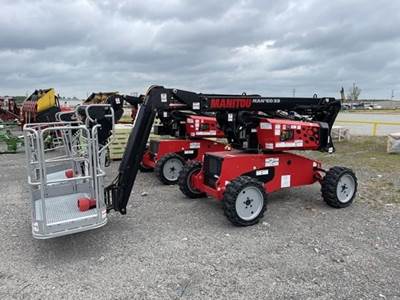 Manitou Man'Go 33 Articulating Boom Lift