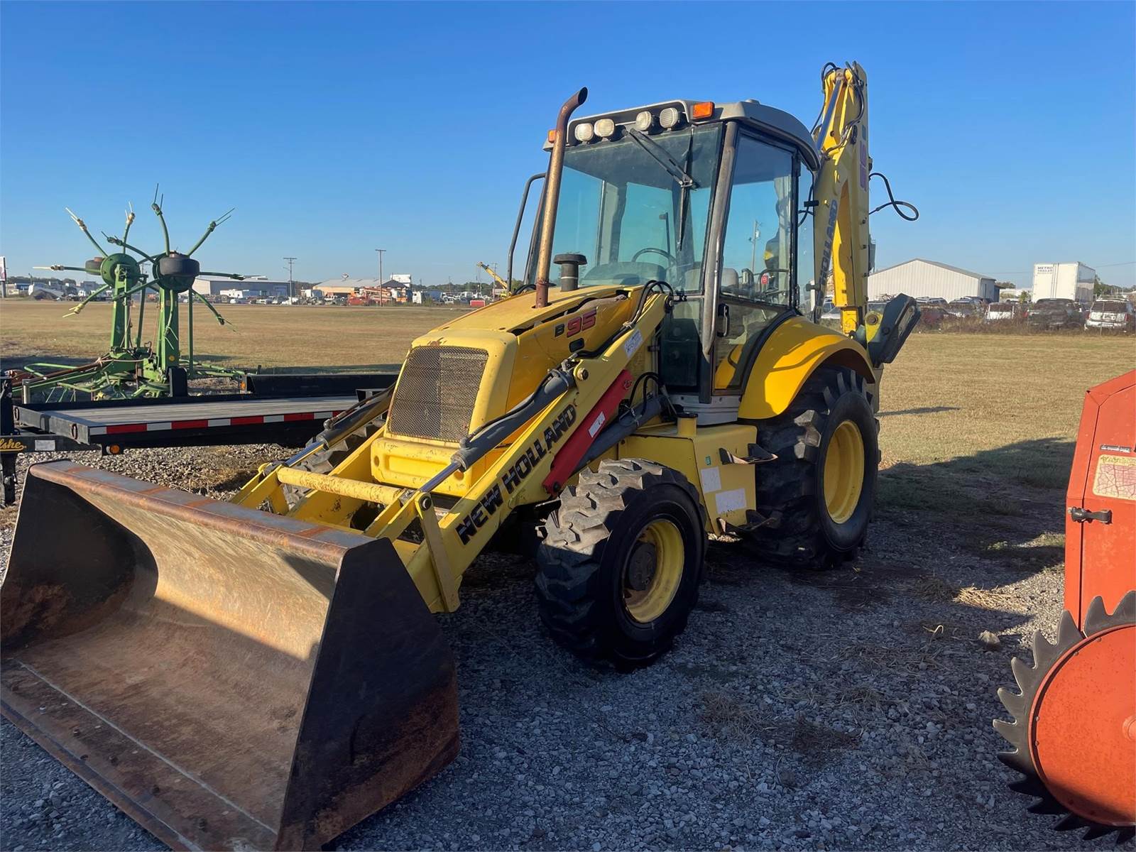 2007 New Holland B95 Backhoe For Sale, 3,141 Hours Searcy, AR