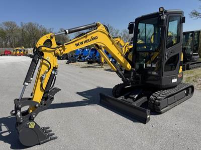 New Holland E30C Mini Excavator