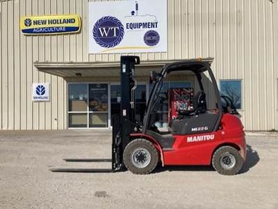 Manitou MI25G Pneumatic Tire Forklift - 5512lb Capacity, 16ft Lift Height