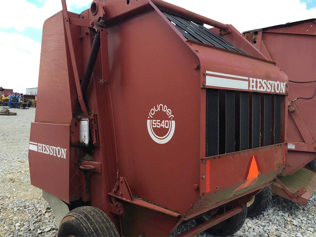 1981 Hesston 5540 Round Baler For Sale Berryville, AR BA1529