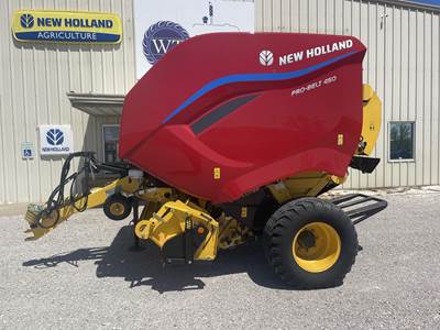 New Holland PRO-BELT 450 SUPERFEED Round Hay Baler