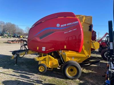 New Holland ROLL-BELT 460 Round Hay Baler