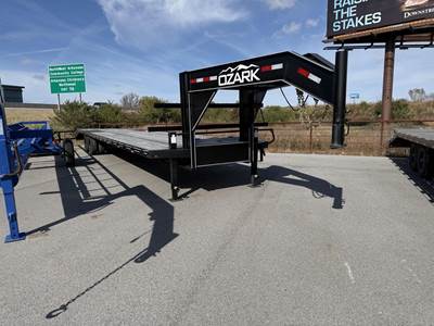 Ozark 40x102 Tandem Axle Steel Tag Trailer