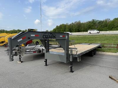 Ozark 25x102 Tandem Axle Steel Tag Trailer